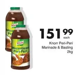 Save Knorr Peri-Peri Marinade & Basting offer