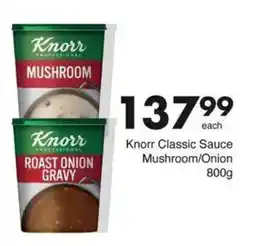 Save Knorr Classic Sauce Mushroom/ Onion offer