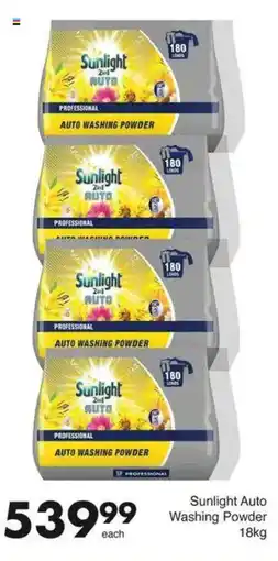 Save Sunlight Auto Washing Powder offer