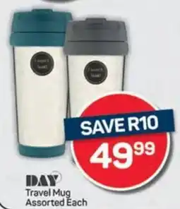Pick n Pay DAY Travel Mug Assorted Each offer