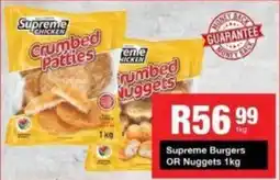 Take 'n Pay Supreme Burgers OR Nuggets offer