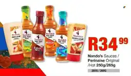 Take 'n Pay Nando's Sauces/ Perinaise Original/ Hot offer