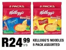 Take 'n Pay Kellogg's Noodles Assorted offer