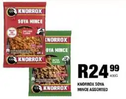 Take 'n Pay Knorrox soya mince assorted offer
