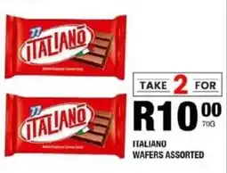 Take 'n Pay Italiano wafers assorted offer