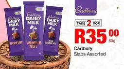 Take 'n Pay Cadbury Slabs Assorted offer