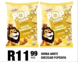 Take 'n Pay Simba white cheddar popcorn offer