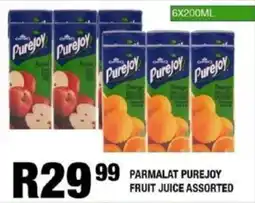 Take 'n Pay Parmalat purejoy fruit juice assorted offer