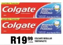 Take 'n Pay Colgate regular toothpaste offer