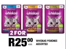Take 'n Pay Whiskas pouches assorted offer