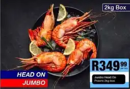 Take 'n Pay Jumbo Head On Prawns offer