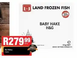 Take 'n Pay I&J Baby Hake offer