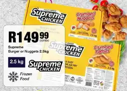 Take 'n Pay Supreme Burger or Nuggets offer