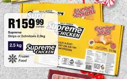Take 'n Pay Supreme Strips or Schnitzels offer
