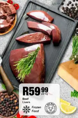 Take 'n Pay Beef Livers offer
