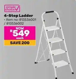 Game Simple Choice 4-Step Ladder offer