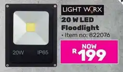 Game Light Worx 20 W LED Floodlight offer