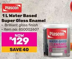 Game Plascon Water Based Super Gloss Enamel offer