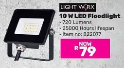Game Light Worx 10 W LED Floodlight offer