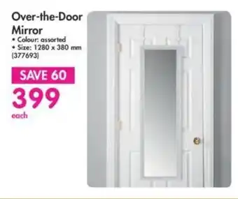 Makro Over-the Door Mirror 1280 x 380mm offer