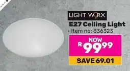 Game Light Worx E27 Ceiling Light offer