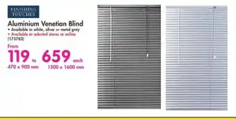 Aluminium Venetian Blind 470 x900mm