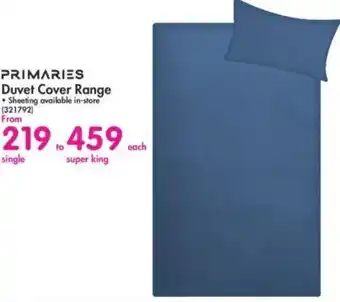 Makro Primaries Duvet Cover Range Single offer
