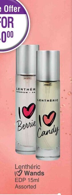 Dis-Chem Lentheric I Love Wands EDP 15ml Assorted offer