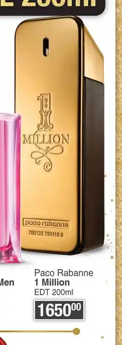 Dis-Chem Paco Rabanne 1 Million EDT 20ml offer