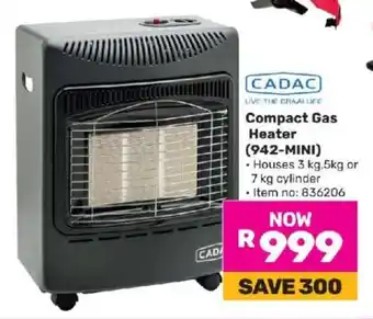 Game Cadac Compact Gas Heater 942-Mini offer