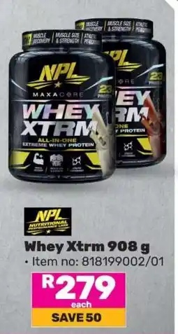 Game Whey Xtrm 908 g offer