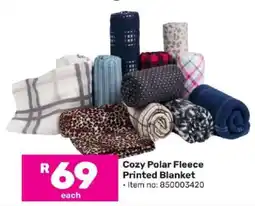 Game Cozy Polar Fleece Printed Blanket offer