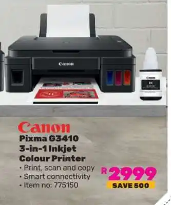Game Canon Pixma G3410 offer
