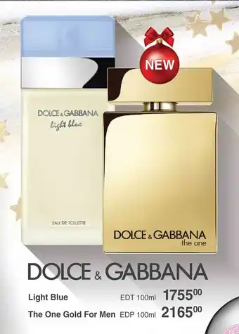 Dis-Chem Dolce & Gabbana Light Blue EDT 100 ml offer