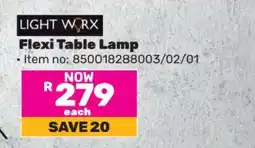 Game Flexi Table Lamp offer