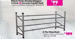 Game Ethnix Timba Wooden Hangers 3-Pack OR Increda-Peg 60-Pack offer