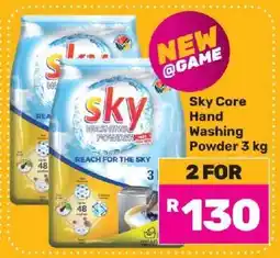 Game Sky Core Hand Washing Powder 3 kg offer