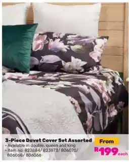 Game 3-Piece Duvet Cover Set Assorted offer