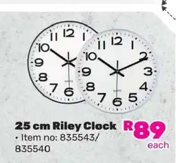 Game 25 cm Riley Clock offer