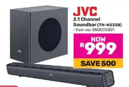 Game JVC 2.1 Channel Soundbar TH-N333B offer