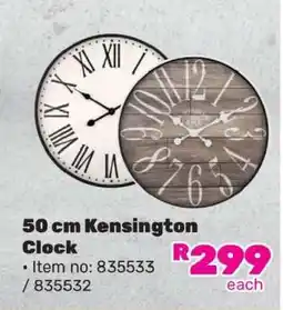 Game 50 cm Kensington Clock offer