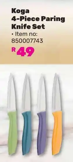Game Koga Paring Knife Set offer