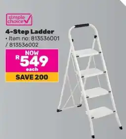 Game 4-Step Ladder offer