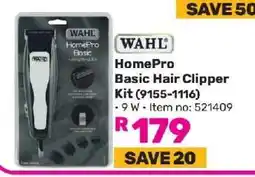 Game Wahl HomePro Basic Hair Clipper Kit 9155-1116 offer