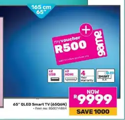 Game 65” QLED Smart TV (65Q6N) offer