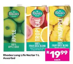 Game Rhodes Long Life Nectar 1 L Assorted offer