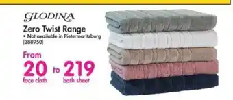 Makro Glodina Zero Twist Range Face Cloth offer
