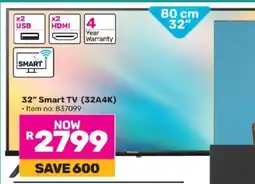 Game 32 Smart TV (32A4K) offer