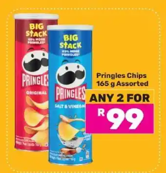Game Pringles Chips 165 g Assorted offer