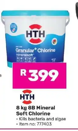 Game HTH 8 kg 8B Mineral Soft Chlorine offer